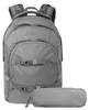 McNeill Schulrucksack Milo School Backpack Grey taupe Produktbild-Vorschau 8