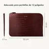 Etui na laptop Selencia Croco, 13 cali - pokrowiec na Podgląd zdjęcia produktu 10