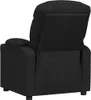 The back view of a black recliner chair. Náhled obrázku produktu