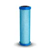 A cylindrical water filter cartridge with a blue mesh covering and blue plastic caps on both ends. The background is white. Náhľad obrázku produktu