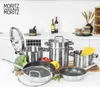 Moritz & Moritz Edelstahlpfanne 24cm Gerade - Antihaft Produktbild-Vorschau 8