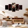 Bild auf Leinwand - Leinwandbild - Frau Make-up schön - Produktbild-Vorschau 7