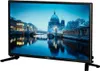 A flat-screen television displaying a scenic image of a city at night. Náhled obrázku produktu