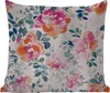 MuchoWow® Outdoor Kissen - Blumen - Rosen - Aquarell - Produktbild-Vorschau 6