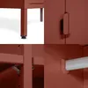 Industrieller Metallkleiderschrank, 170 cm hoch, 2 Türen, 4 Produktbild-Vorschau 8