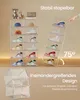 SONGMICS Schuhboxen 6er Set, durchsichtig, Schuh-Organizer Produktbild-Vorschau 9