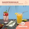 bremermann 8er Edelstahl-Trinkhalme, 21,5 cm Länge, Produktbild-Vorschau 3