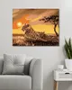 Zuty - Malen nach Zahlen - LEOPARDEN (D. RUSTY RUST), 40x50 Produktbild-Vorschau 2