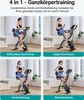 4-in-1 klappbarer Heimtrainer für Zuhause– magnetischer Produktbild-Vorschau 8