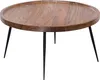 FineBuy Couchtisch Sheesham Massivholz rund Ø 75 cm – Produktbild-Vorschau 6