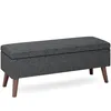 BEALIFE čalouněná lavice s úložným prostorem 110 x 39 x 45 Náhled obrázku produktu 2