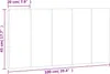 vidaXL Kopfteil-Kissen "Hanko" Rosa 100 cm Samt Produktbild-Vorschau 10