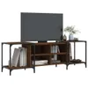 TV-Schrank Braun Eichen-Optik 153x37x50 cm Holzwerkstoff Produktbild-Vorschau 3