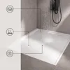 Granitan – brodzik – miska prysznicowa – 120 x 80 cm – Podgląd zdjęcia produktu 4