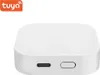 A white smart home device with a Tuya logo. Produktbild-Vorschau