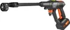 A cordless pressure washer with a battery pack attached. Produktbild-Vorschau