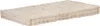 vidaXL Cuscino Pallet in cotone 120×80×10 cm Beige Anteprima dell’immagine prodotto 6