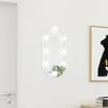 Lustro Z Lampami Led, 60X30 Cm, Szklane, Owalne Lumarko! Podgląd zdjęcia produktu 2