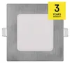 LED podhledové svítidlo NEXXO stříbrné, 12 x 12 cm, 7 W, teplá/neutrální bílá Podgląd zdjęcia produktu