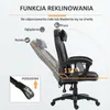 Fotel biurowy HOMCOM z funkcją masażu i 6 punktami Podgląd zdjęcia produktu 6