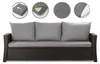 Kussens voor tuinbank - Grijs | Zitkussen 180x60x7, Productafbeelding-voorbeeld 11