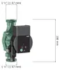 Bomba de alta eficiencia Wilo Nassläufer, modelo Atmos PICO Vista previa de la imagen del producto 5