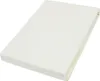 A flat lay of a fitted sheet on a white background. Produktbild-Vorschau