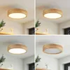 Lindby LED-Deckenlampe Lanira, Ø 30 cm, Holz, Remote, CCT Produktbild-Vorschau 4