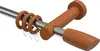 Interdeco Gardinenstange / Vorhangstange Edelstahl-Optik / Produktbild-Vorschau 1