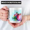 Trendation - Kuh Tasse Polygon Geometrisch Grafik Geschenk Produktbild-Vorschau 2