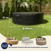 Kingsleeve® Sonneninsel Abdeckung Wasserdicht Winterfest Produktbild-Vorschau 2