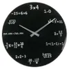 Nástenné hodiny Out of the Blue Black Glass - Mathematic Náhľad obrázku produktu 4
