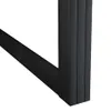 vidaXL Drzwi przesuwne z aluminium i szkła ESG 76x205 cm Podgląd zdjęcia produktu 12