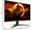 AOC G2 27G2ZNE/BK, 68,6 cm (27"), 1920 x 1080 Pixel, Full Produktbild-Vorschau 10