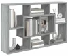 vidaXL Wandregal Grau Sonoma 85x16x52,5 cm cm Holzwerkstoff Produktbild-Vorschau 4
