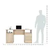 KOMTO Schreibtisch mit Schubladen - Oslo 145 x 65 x 76 cm Produktbild-Vorschau 9