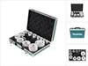 A set of hole saws in a case, with additional product images on the right. Anteprima dell’immagine prodotto