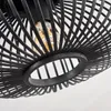 Aidone Deckenlampe aus Metall/Bambus in Schwarz Produktbild-Vorschau 6