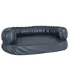 Hundebett Ergonomisch Schaumstoff Dunkelblau 75x53cm Produktbild-Vorschau 1