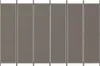 A fence panel with vertical supports. Produktbild-Vorschau