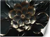Vlies fototapete Goldene Glamour-Blume 250x175 cm Feeby Produktbild-Vorschau 1