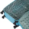 Valise souple de grande taille, de couleur bleue, de 80 cm, Voir les images du produit 6