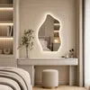 AIORBER LED badspiegel, asymmetrisch design, met Productafbeelding-voorbeeld 8