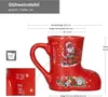 6x Glühweinstiefel rot Weihnachts-Motiv 200ml geeicht Produktbild-Vorschau 6
