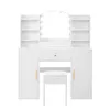 Coiffeuse Merax avec éclairage LED et miroir, luminosité Voir les images du produit 10
