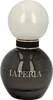A perfume bottle with a spherical white cap and a dark gray body, featuring the brand name 'LA PERLA' in gold. Anteprima dell’immagine prodotto