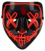 Universal-LED-Maske mit 3 Lichtmodi, Schwarz/Rot, Produktbild-Vorschau 2