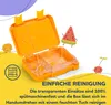 Schmatzfatz Junior Brotdose für Kinder mit Fächern, Bunte Produktbild-Vorschau 5