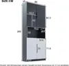 STILVORA Vitrine Highboard Buffetschrank mit Produktbild-Vorschau 7