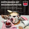 M & K Simmertopf avec fenêtre 1,5 l Ø16cm acier inoxydable Voir les images du produit 9